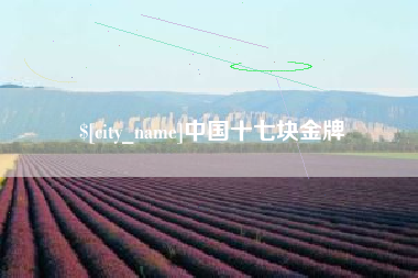 七台河中国十七块金牌