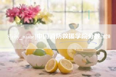 七台河中国消防救援学院分数2020