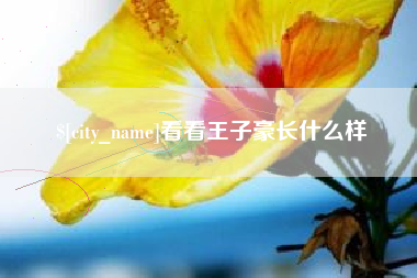 七台河看看王子豪长什么样
