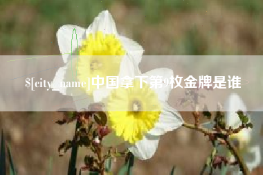 七台河中国拿下第9枚金牌是谁