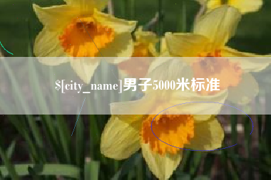 七台河男子5000米标准