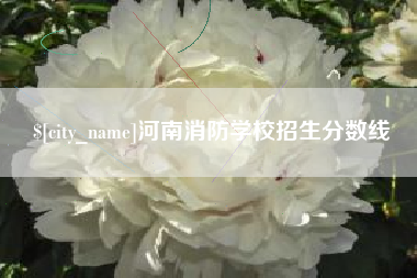 七台河河南消防学校招生分数线