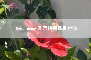 七台河九宫格游戏叫什么