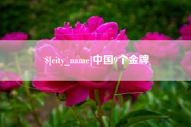 七台河中国9个金牌