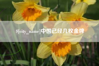 七台河中国已经几枚金牌