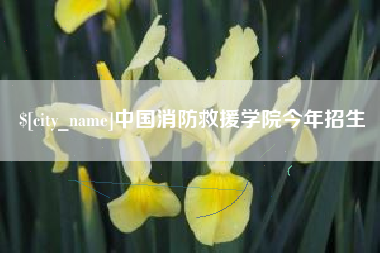 七台河中国消防救援学院今年招生