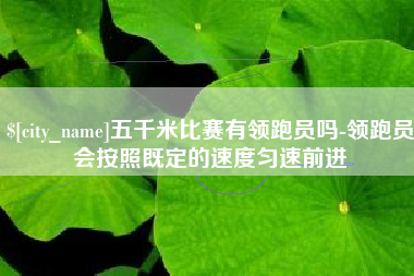 七台河五千米比赛有领跑员吗-领跑员会按照既定的速度匀速前进