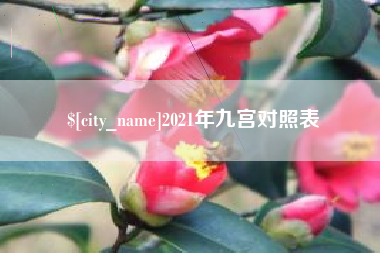 七台河2021年九宫对照表