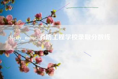 七台河消防工程学校录取分数线