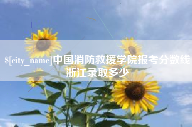 七台河中国消防救援学院报考分数线浙江录取多少