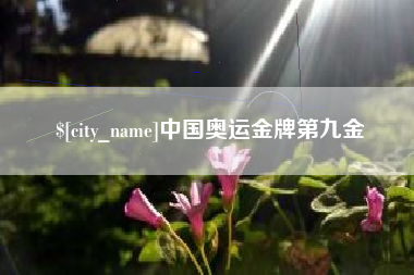 七台河中国奥运金牌第九金