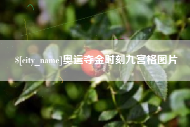 七台河奥运夺金时刻九宫格图片