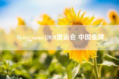 七台河2020奥运会 中国金牌